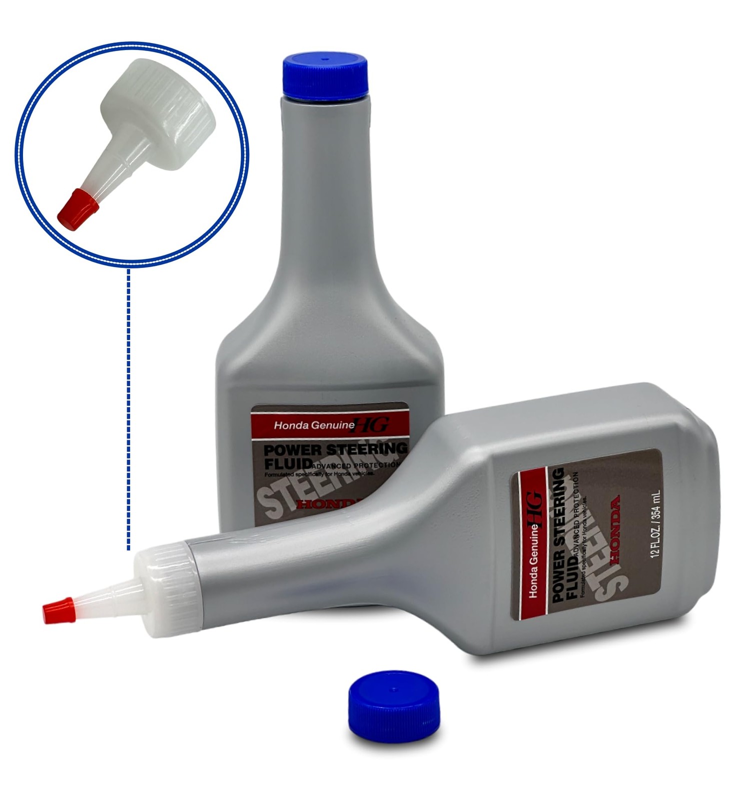 Power Steering Fluid Bundle for Acura Honda + O-Ring Seals Kit – Pack of 3