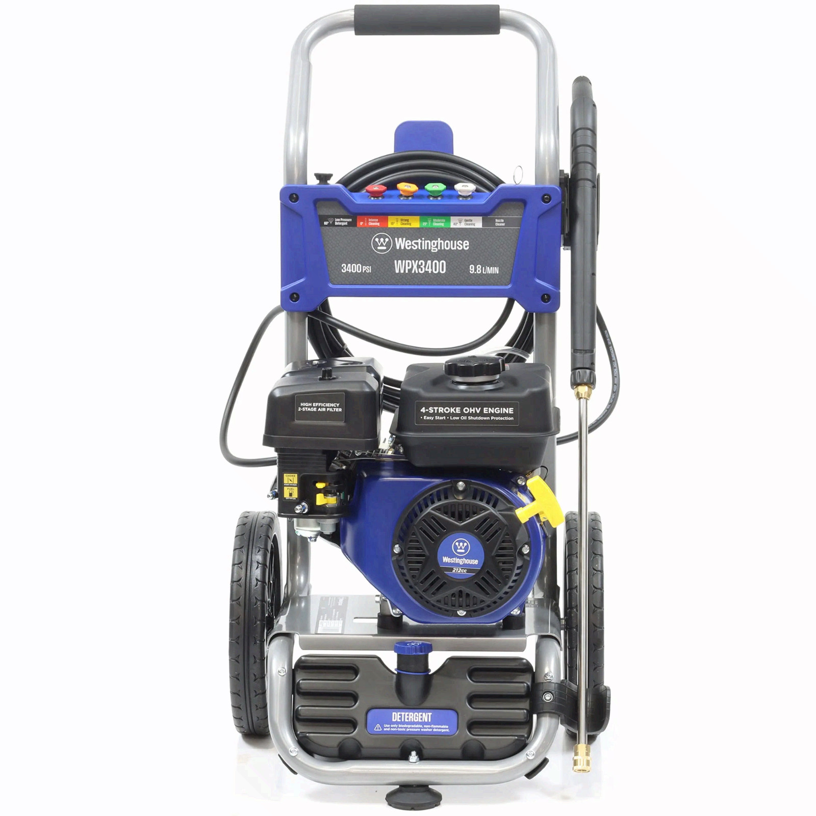 Westinghouse WPX3400 Gas Pressure Washer 3400 PSI 2.6 GPM Power Washer Outdoor