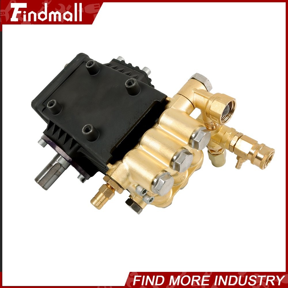 4.9GPM Belt Drive Pressure Power Washer Pump 24mm Solid Shaft 3600 PSI