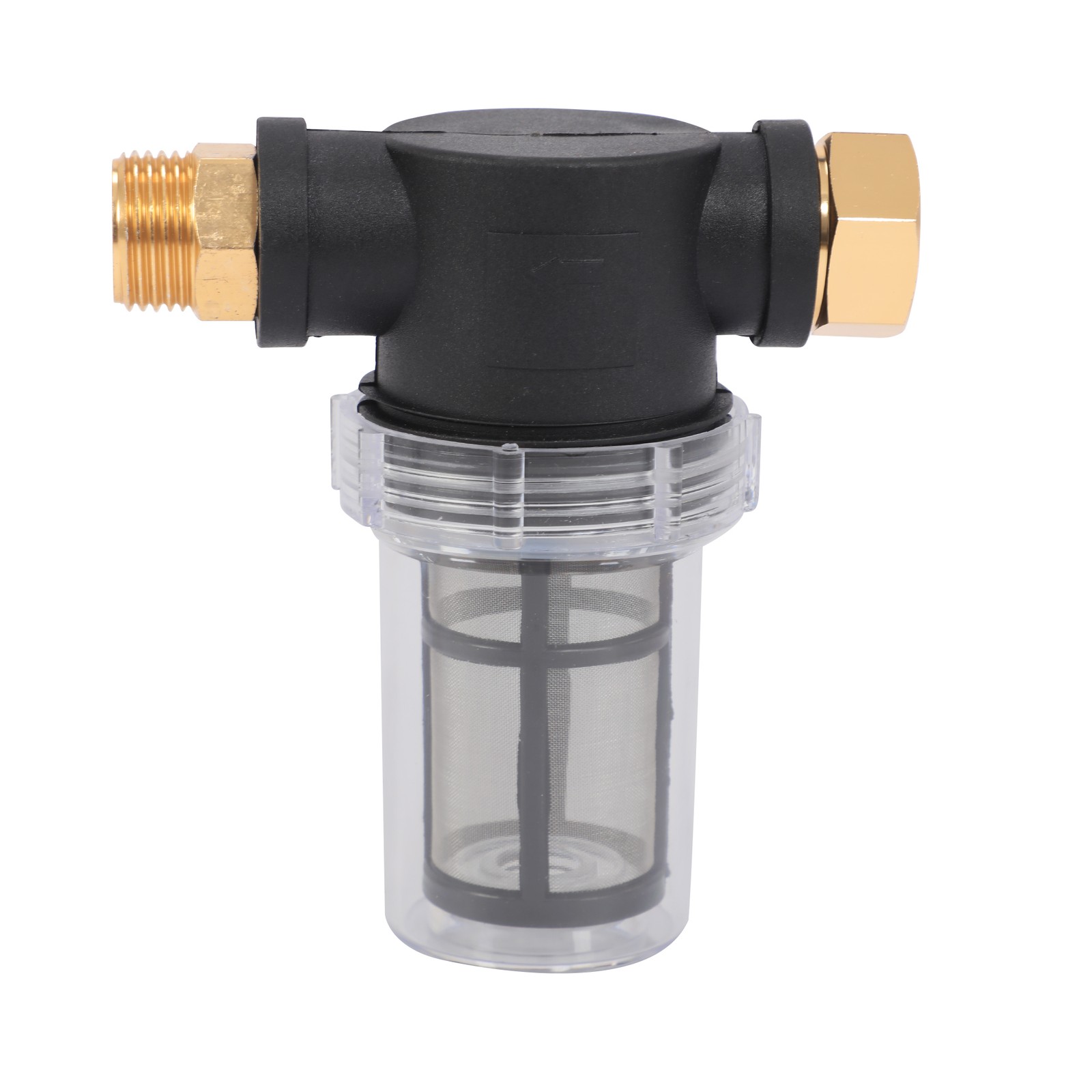 1x Garden Hose Inlet Filter Inline Water Pressure Washer Sediment Washing Set