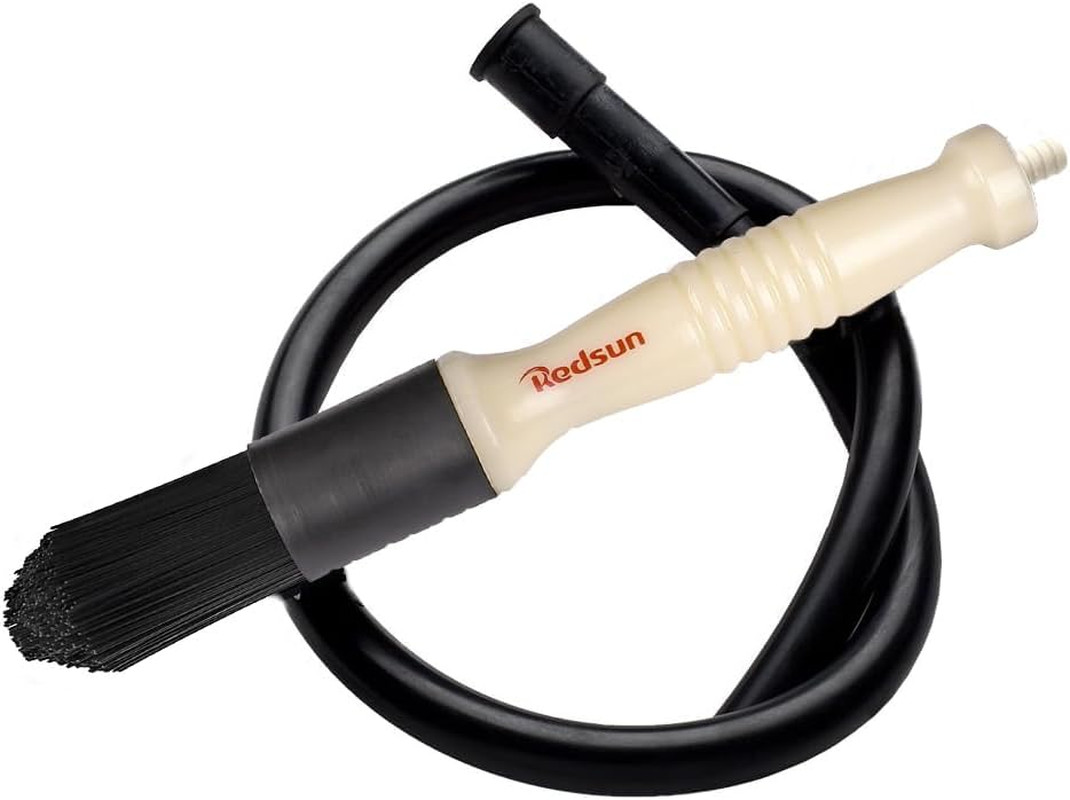 Flow-Thru Parts Washer Brush Parts Cleaning Brush(3.6 Ounce,10.62 Inch) with 28