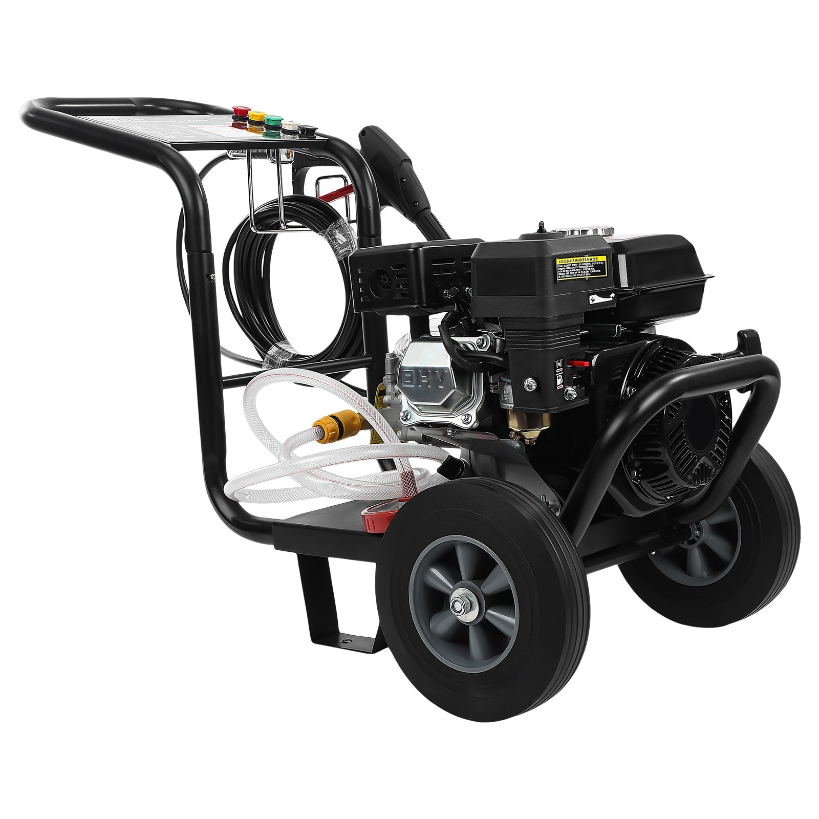 PETROL PRESSURE WASHER for Cars Fences 212cc Cold Water 0.6L OIL CAPACITY 2.6GPM