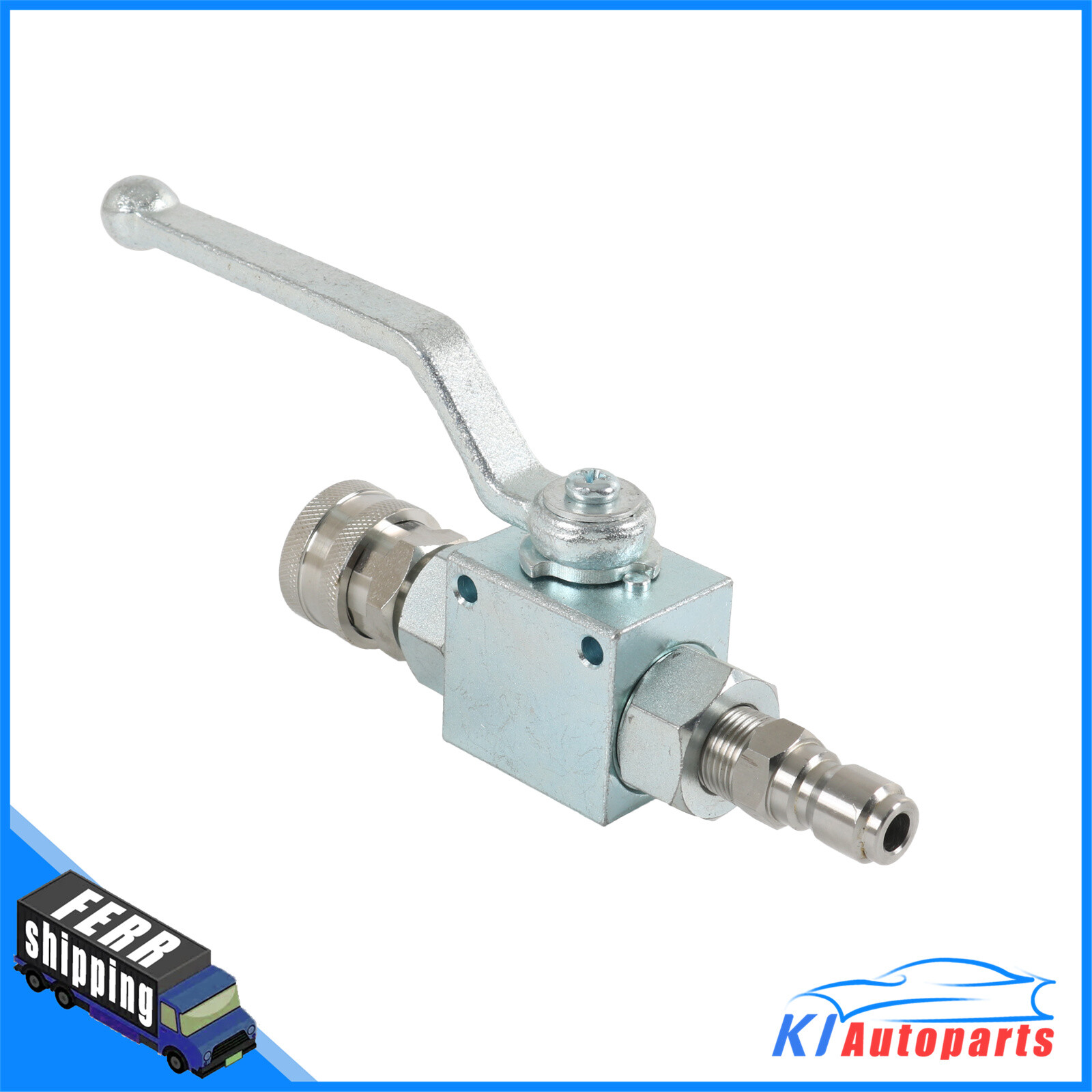 3/8″ Ball Valve 3/8″ fitting Female Out For Pressure Washers Max 4500 PSI