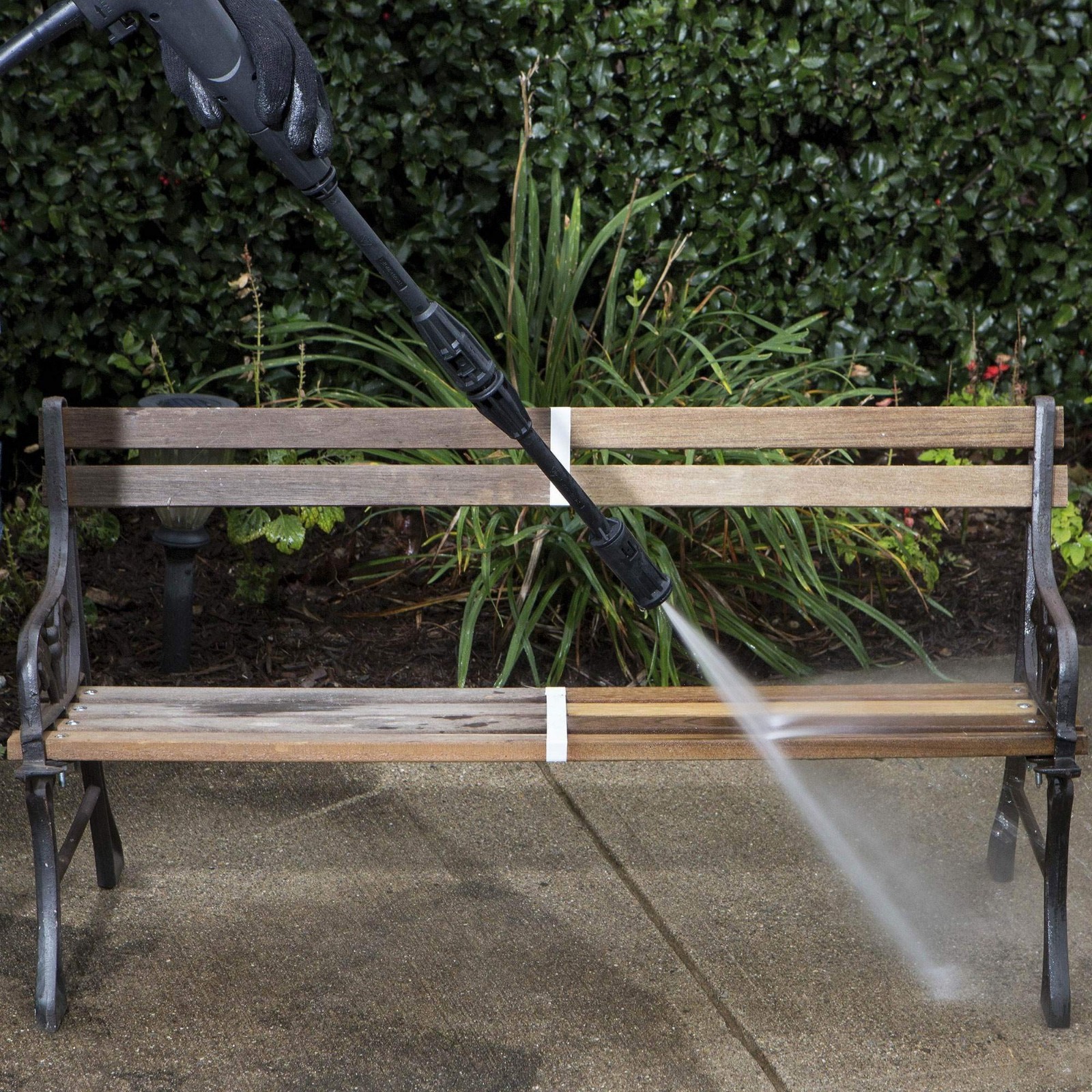 Electric Pressure Washer 11-Amp 1.1 GPM Portable Water Cleaner Adjustable Spray