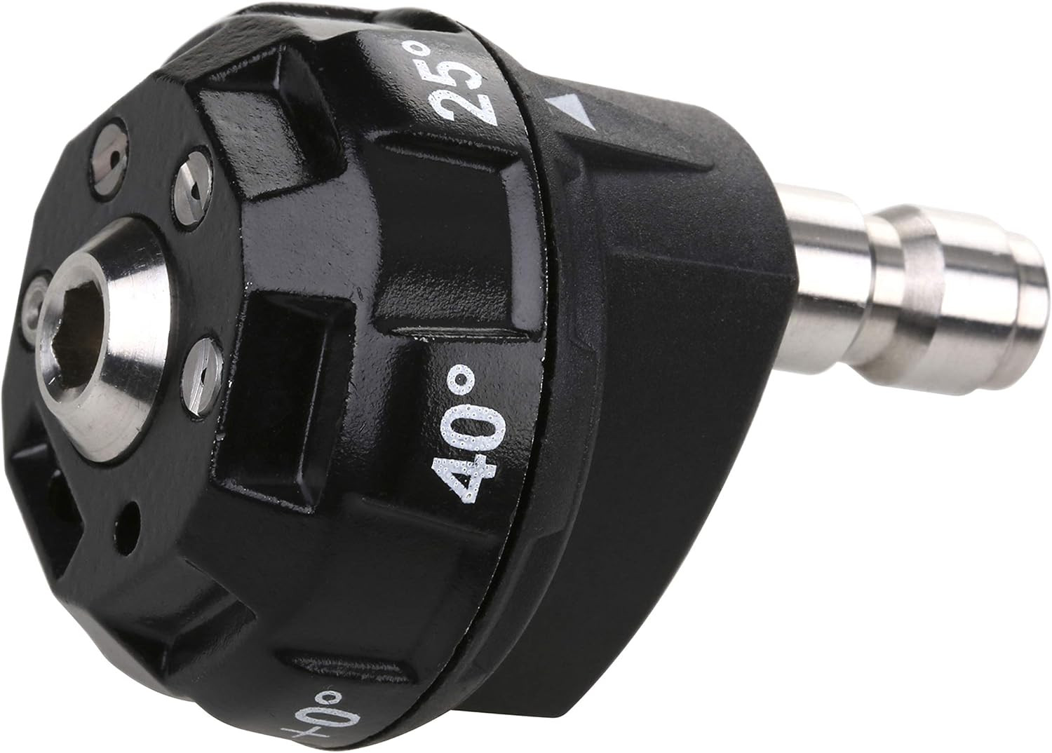 RIDGE WASHER Pressure Washer Nozzle, 6-in-1 Quick Changeover, 4000 PSI, 1/4 Inch