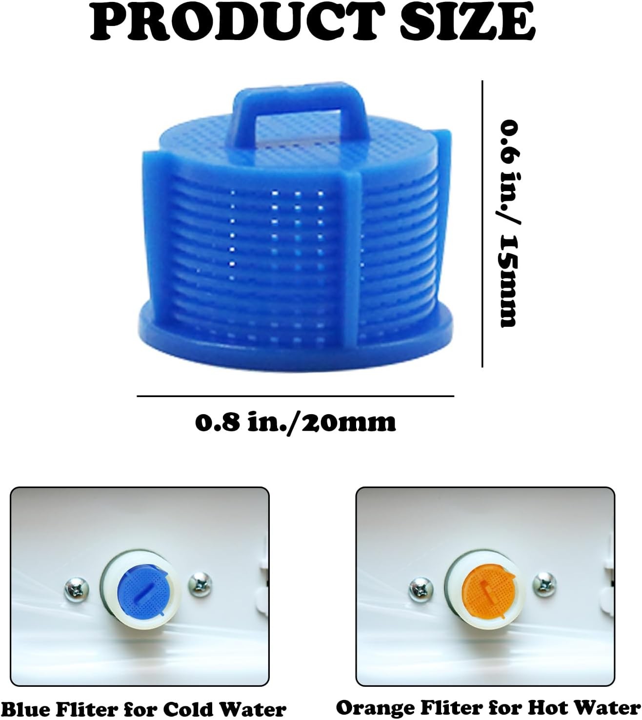 20Pcs Washing Machine Water Filters, AGM73269501 Washing Machine Filters Wash…
