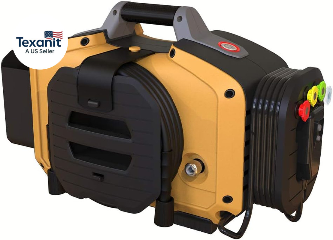 CAT Electric Pressure Washer – 1800 PSI 2.0 GPM with High Pressure Hose, Quick R