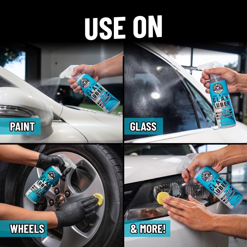 Chemical Guys Complete Clay Kit, Paint Restoration Kit for Cars, Trucks, SUVs, &