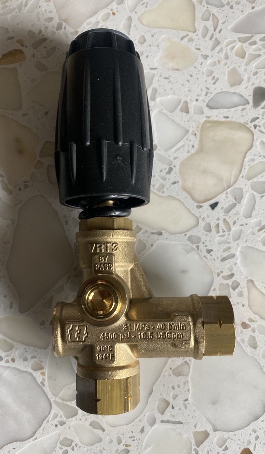 Annovi Reverberi VRT3-310 Unloader Valve 4500PSI 10.5 GPM
