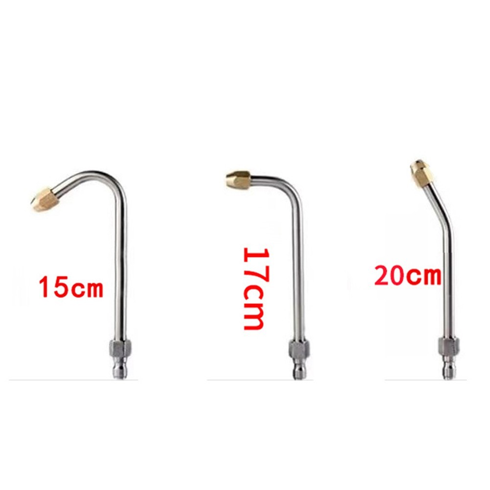 Robust 3 Piece Car Wash System Stainless Steel High Pressure Accessories