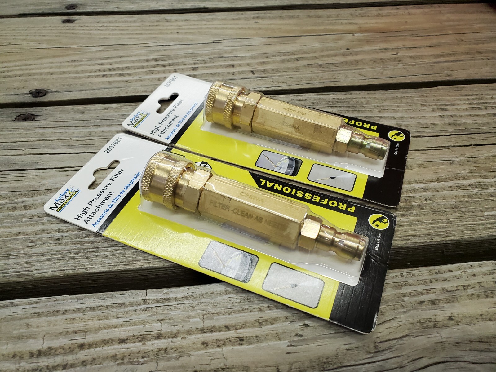 2x Surface Maxx High Pressure Filter Attachments #2637681