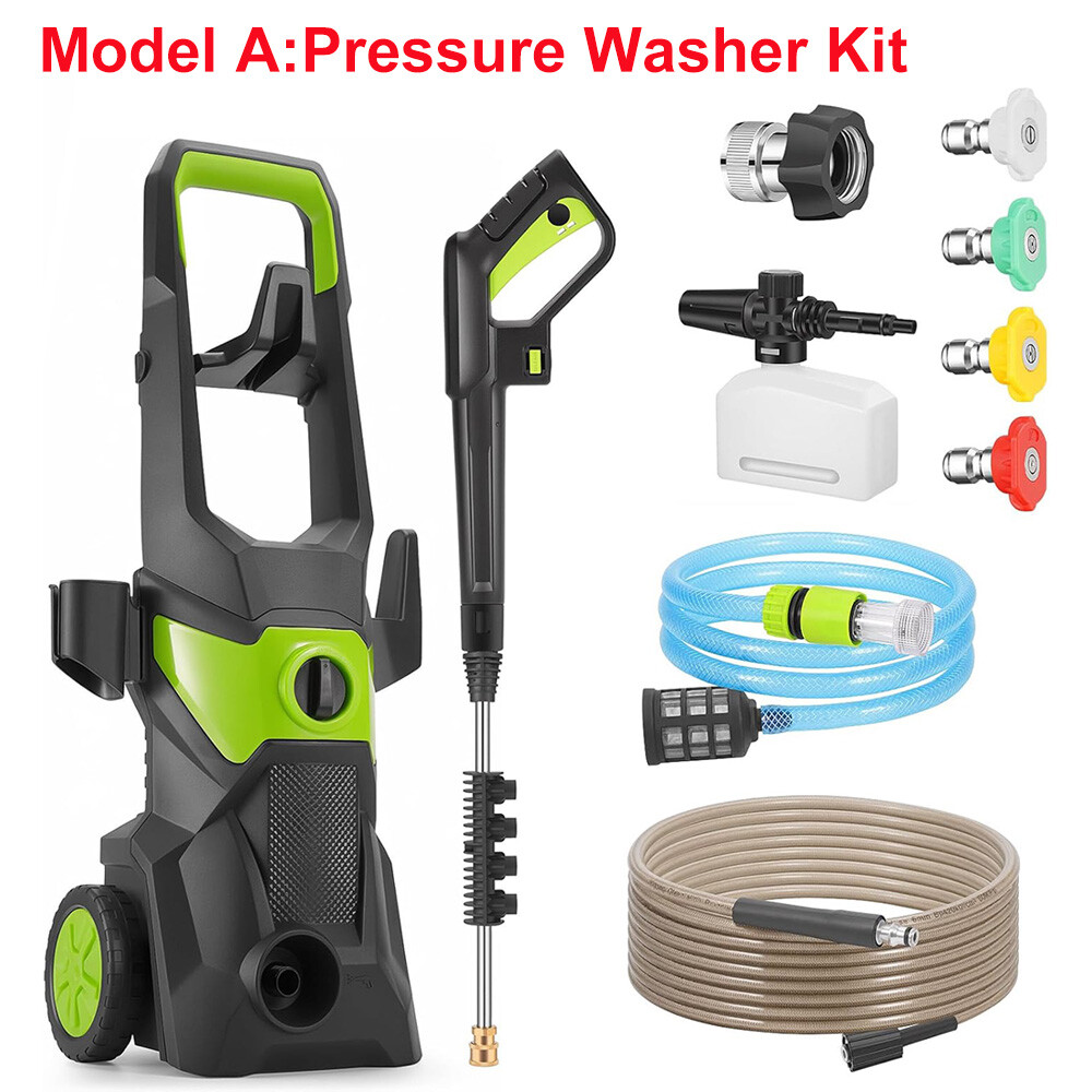 Electric Pressure Washer 5000 PSI High Pressure Washer Portable Powered Washer