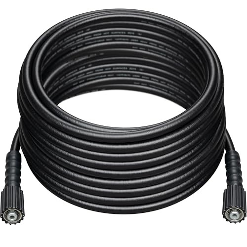 Westinghouse 50 ft PVC Pressure Washer Hose – 3400 Max PSI – For Gas and
