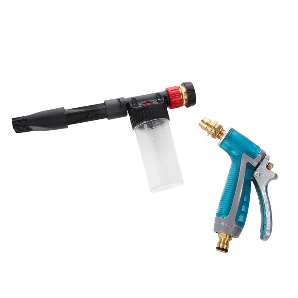 2 in 1 Car Cleaning Foam Pistol 100ml Adjustable Spray Angle for Easy Wash