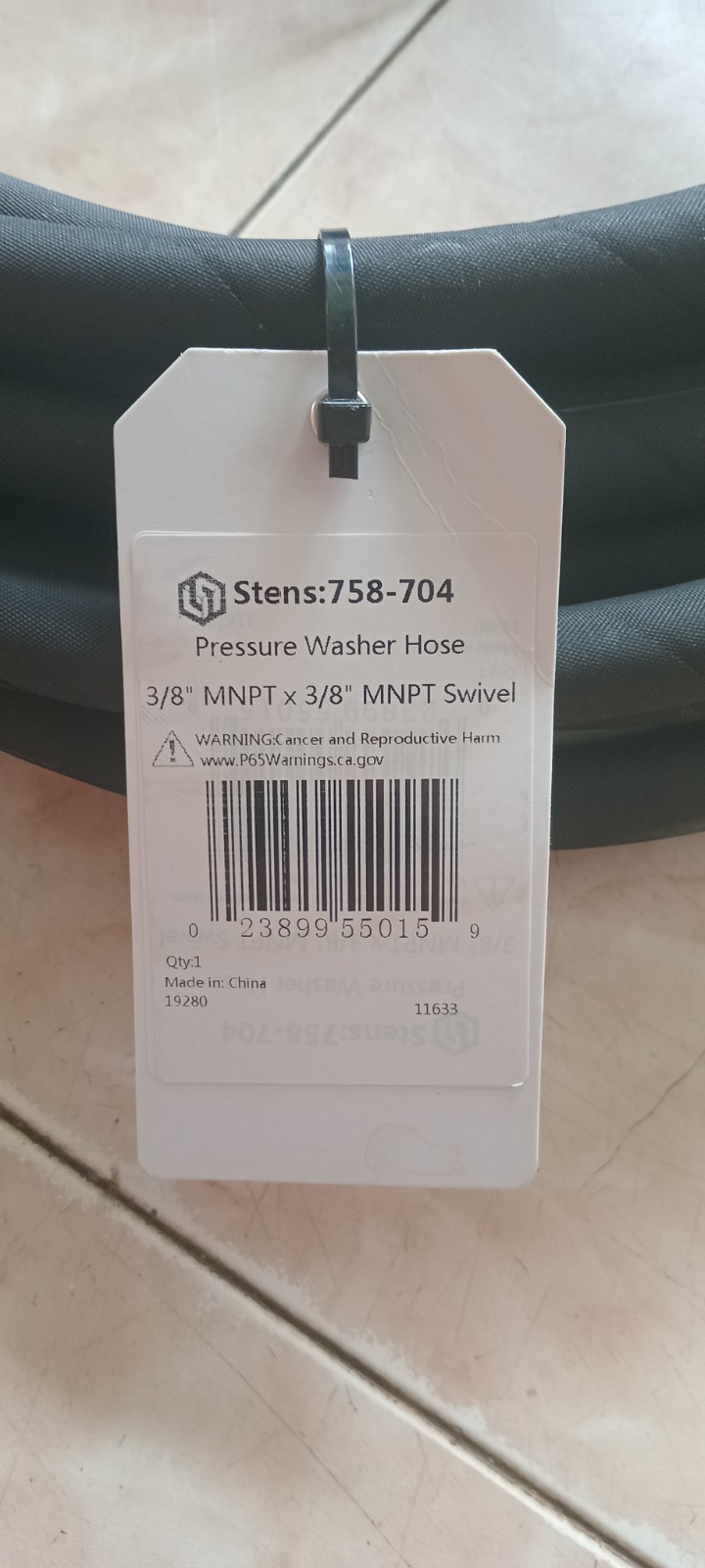 Heavy-Duty 4500psi Pressure Washer Hose 50ft