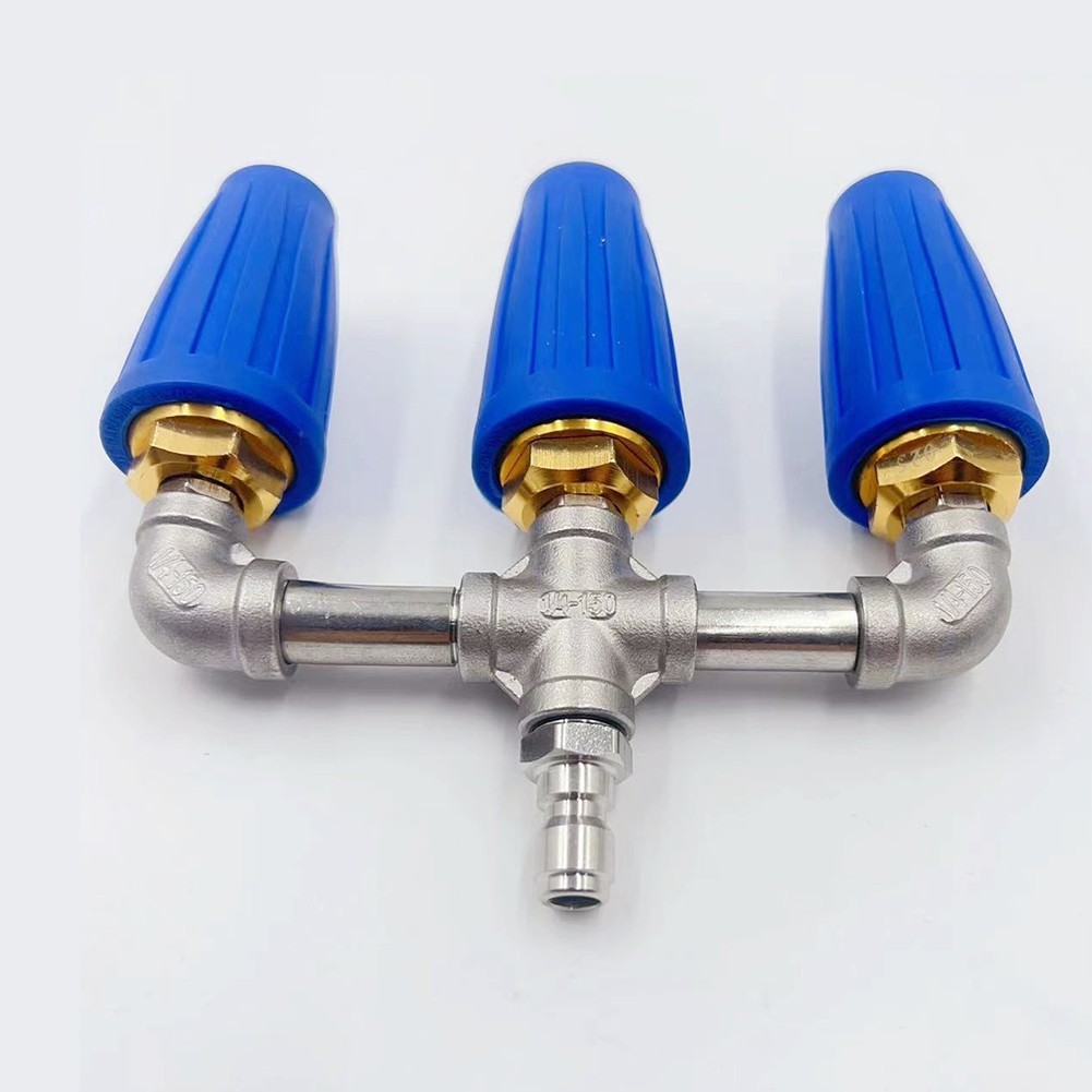 High Efficiency 360 Degree Rotary Turbo Nozzle for Outdoor Cleaning Tasks