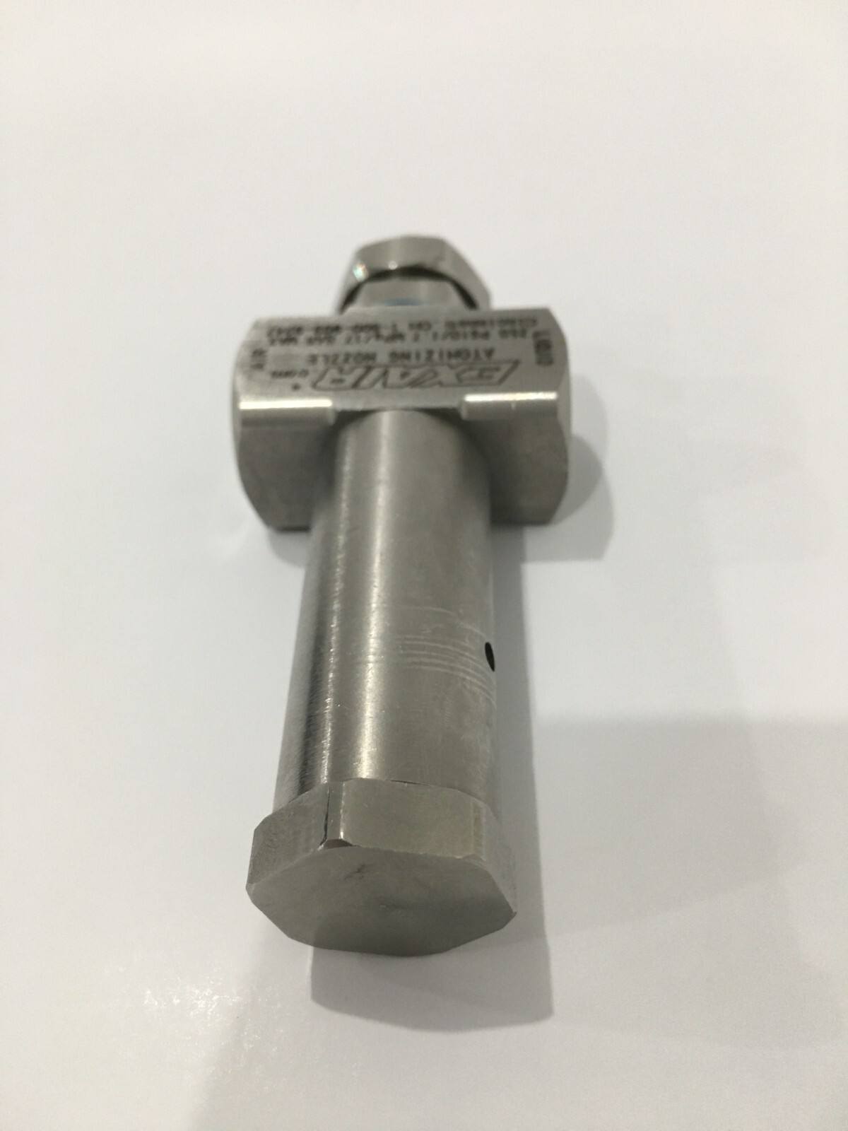 EXAIR Atomizing Spray Nozzle: Pressure, Low, 1 to 3.8 gph, 8″ Diameter