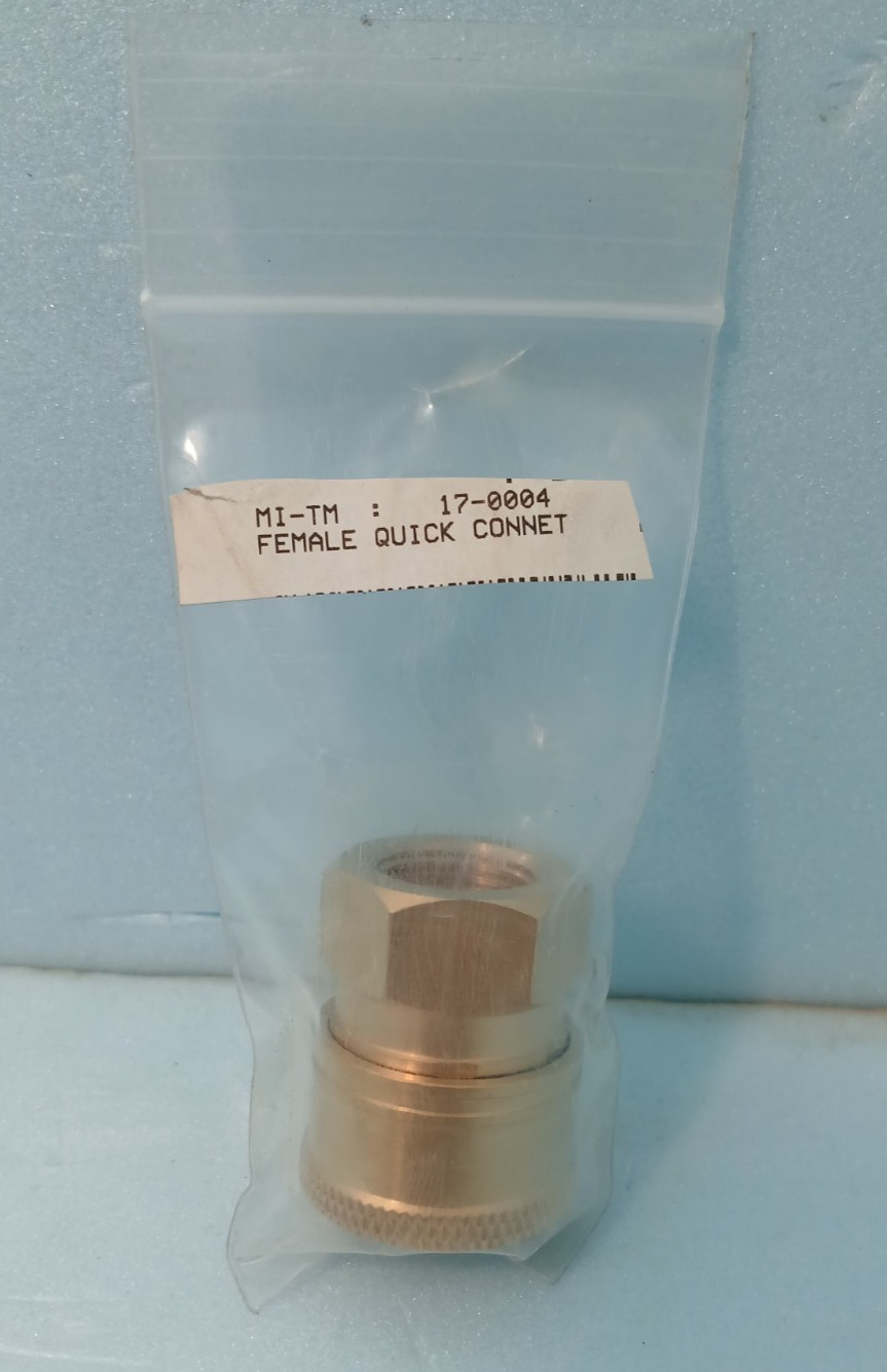 Genuine Mi-T-M 17-0004 3/8″ Female Quick Connect Socket STAINLESS STEEL New