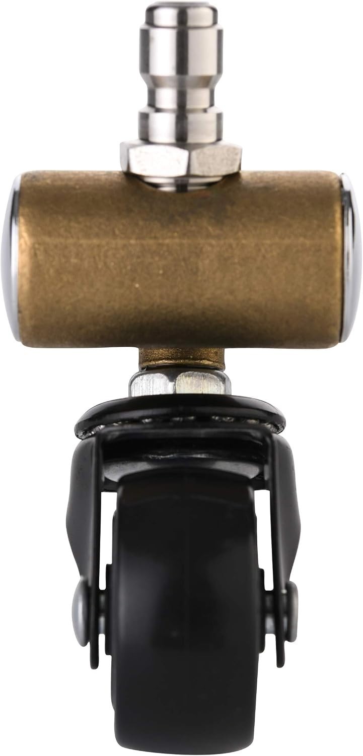 Swivel Wheel for Undercarriage Pressure Washer Attachment | Accessory for Und…