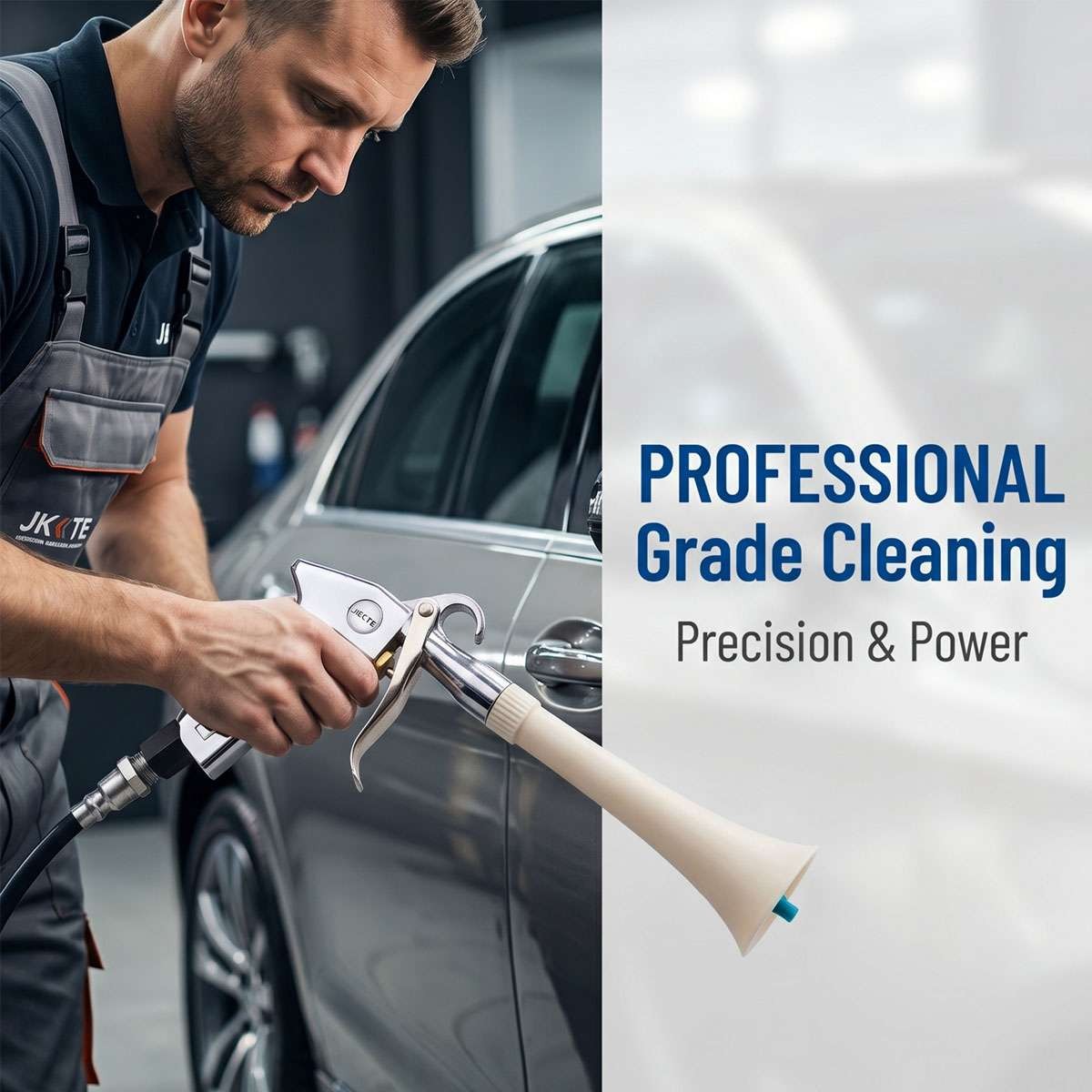 Air Cleaning Gun High Pressure Blow Dust Car Interior Detailing Tool US