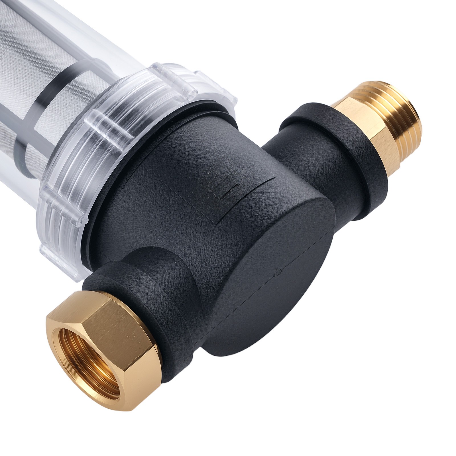 Garden Inline Wash Hose Inline Filter with Mesh Screens for Pressure Washer Pump