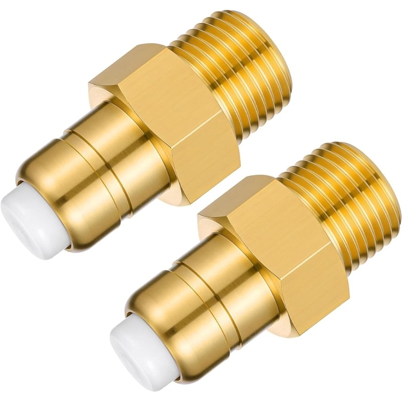 Standard 1/4 NPT Brass Thermals Safety Valves for Washer Pumps Protecting