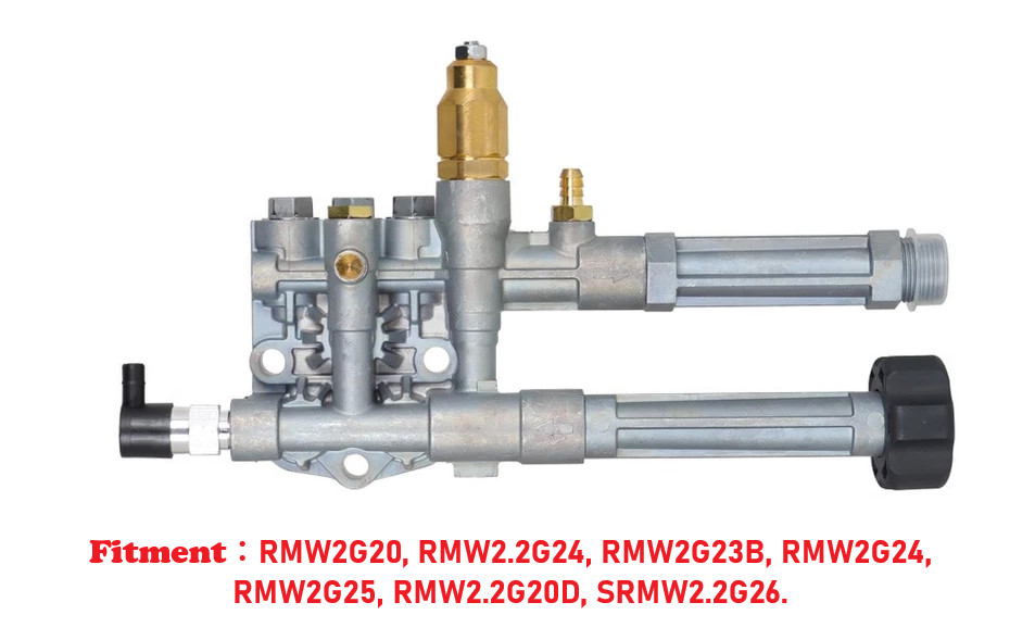 Pump Head Kit – 2400-2700 PSI Honda GCV 160 SRMW2.2G26 RMW2.2G24 Pressure Washer
