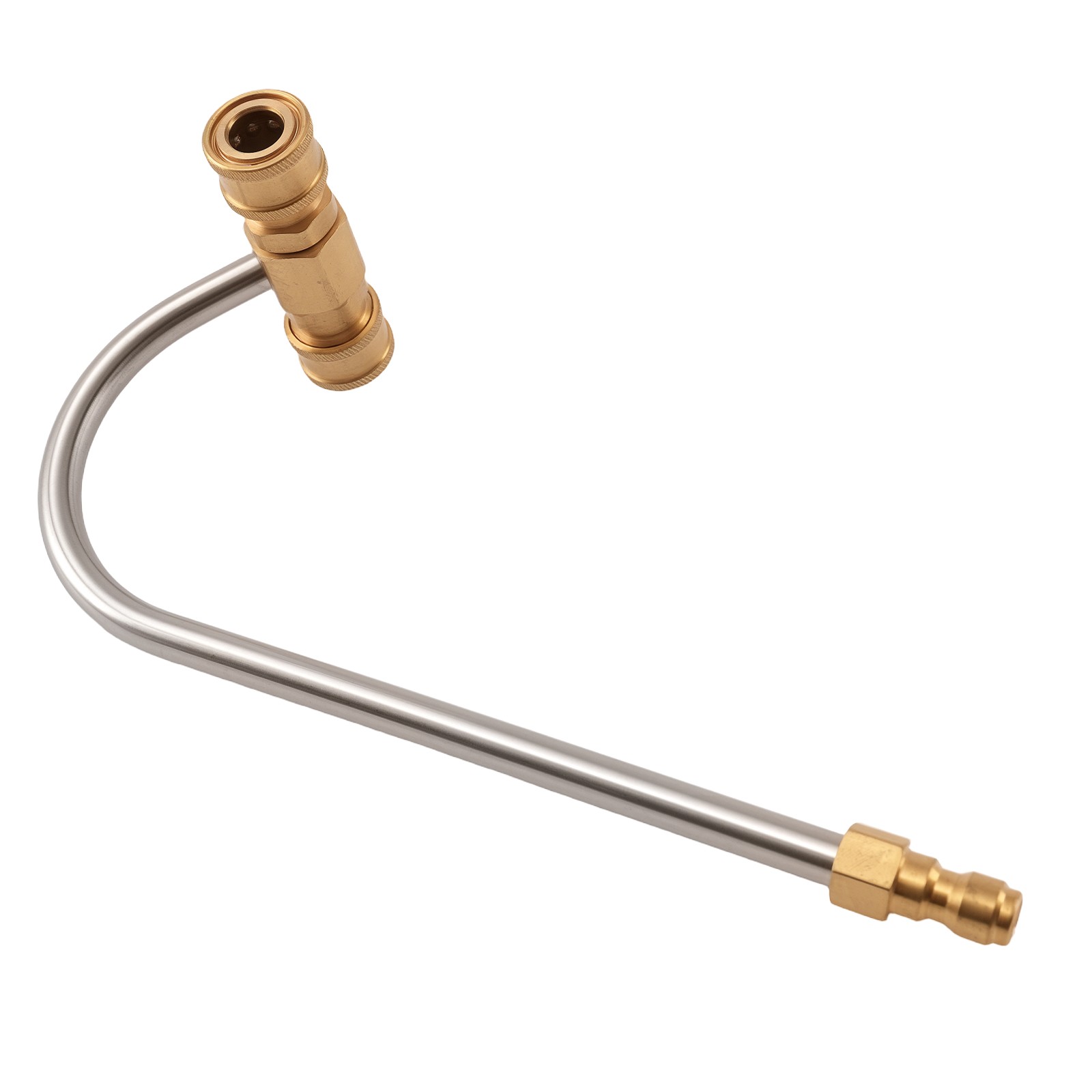 High Pressure Gutter Cleaner Wand 4000PSI with 40° & 0° Nozzles for Power Washer
