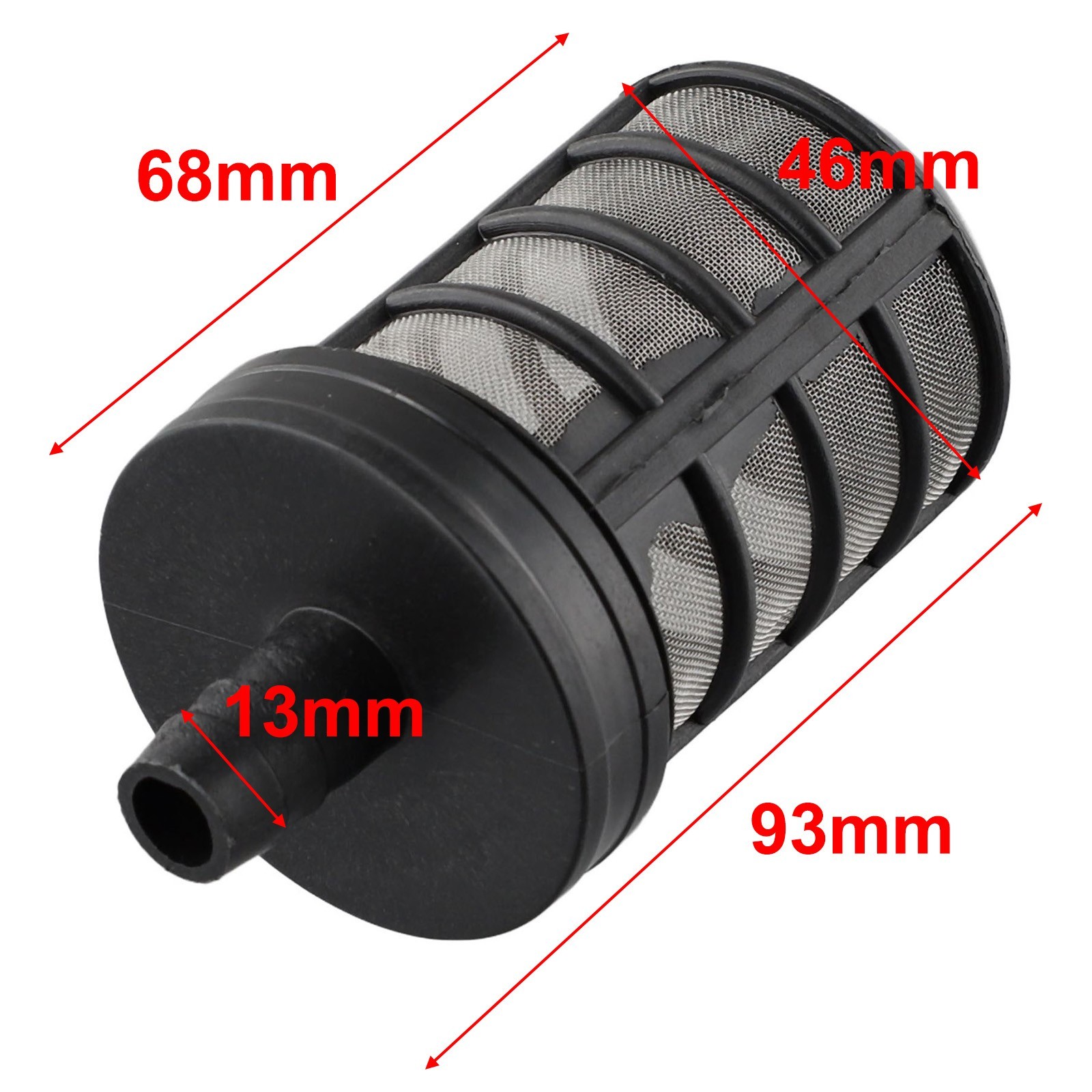 1x Suction Hose Filter Fit For 280/380 Intake Hose Metal,Plastic Brand New