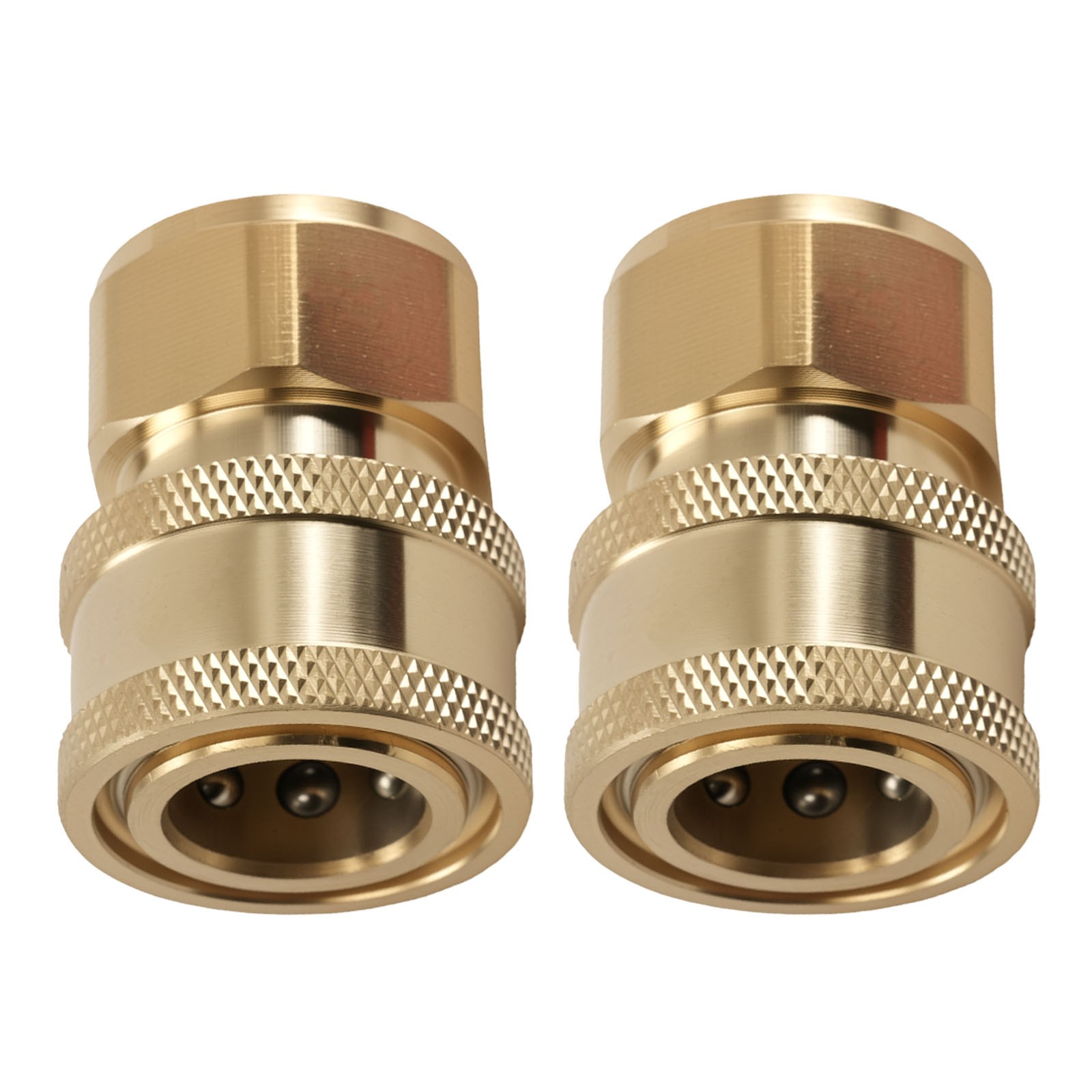 3/8” Pressure Washer Tee Splitter Coupler Y-Shape Two Gun to One Power Washer