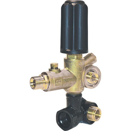 AR Annovi Reverberi AR24669 VRZ Bolt-On Unloader Valve 3600 PSI 5.5 GPM Brass