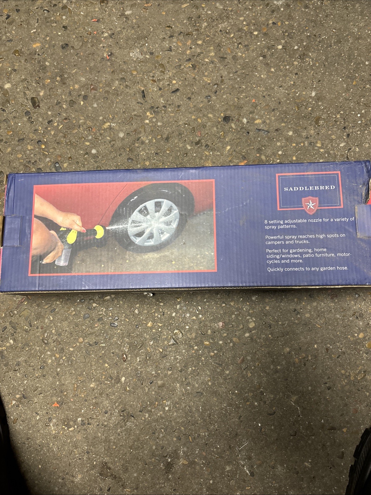Saddlebred Car Wash Cannon Spray Nozzle Foam Blaster Hose Attachment