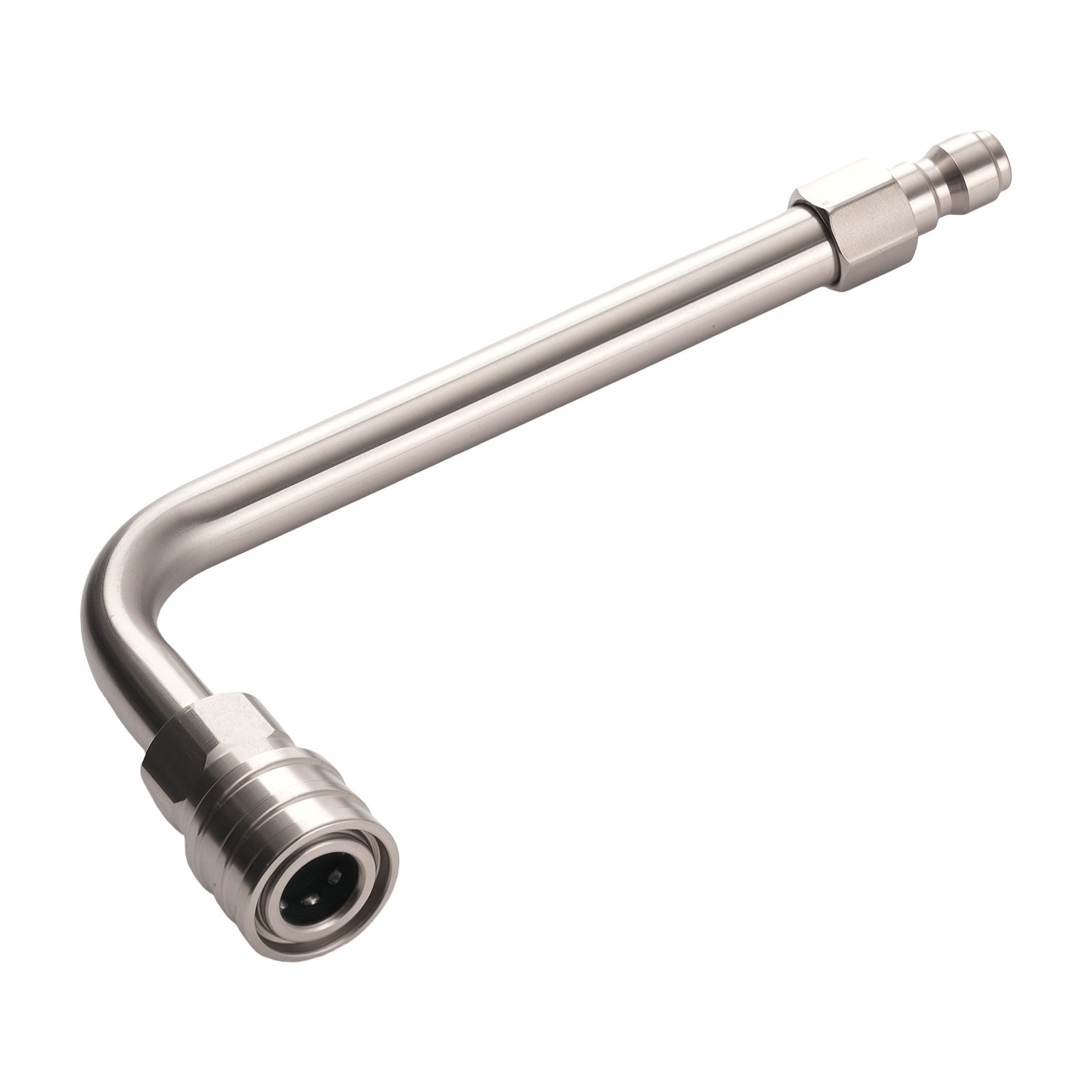 120″ Pressure Washer Extension Rod Stainless Steel Gutter Cleaning Tool Kit