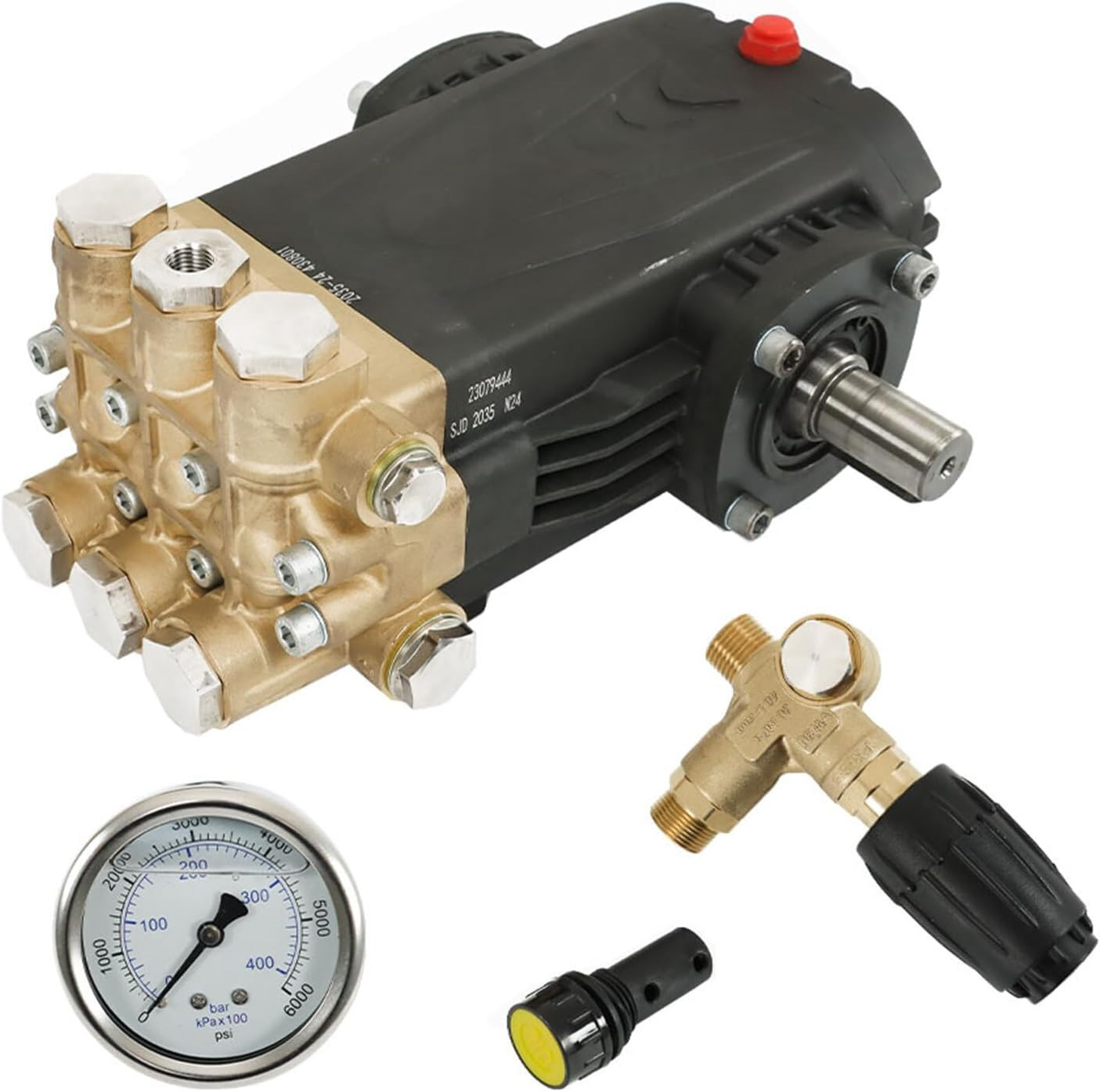 General Pump TS2021 5.6 GPM 3500 PSI Pressure Washer Pump with 24Mm Shaft