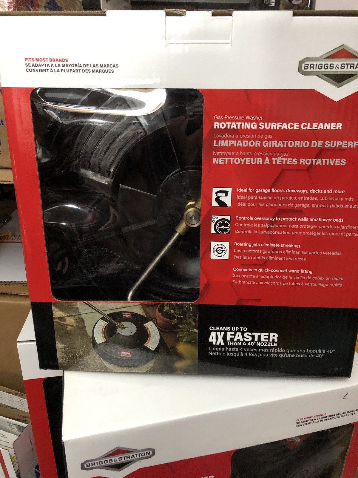 Briggs & Stratton 14-in 3400 PSI Rotating Surface Cleaner for Pressure Washers