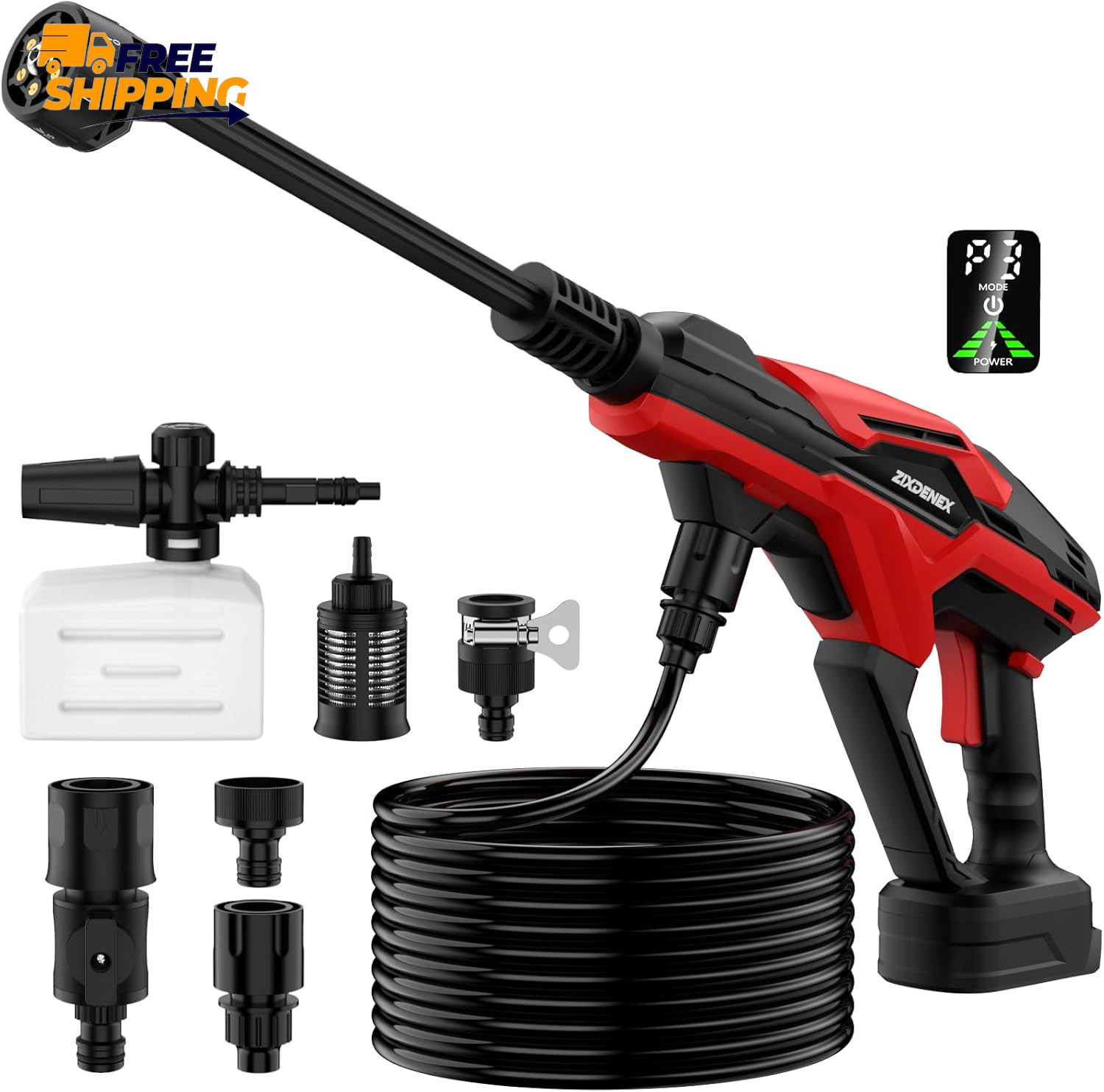 Cordless Portable Cleaning Tool for Milwaukee 18V Battery, 800 PSI Handheld 💪