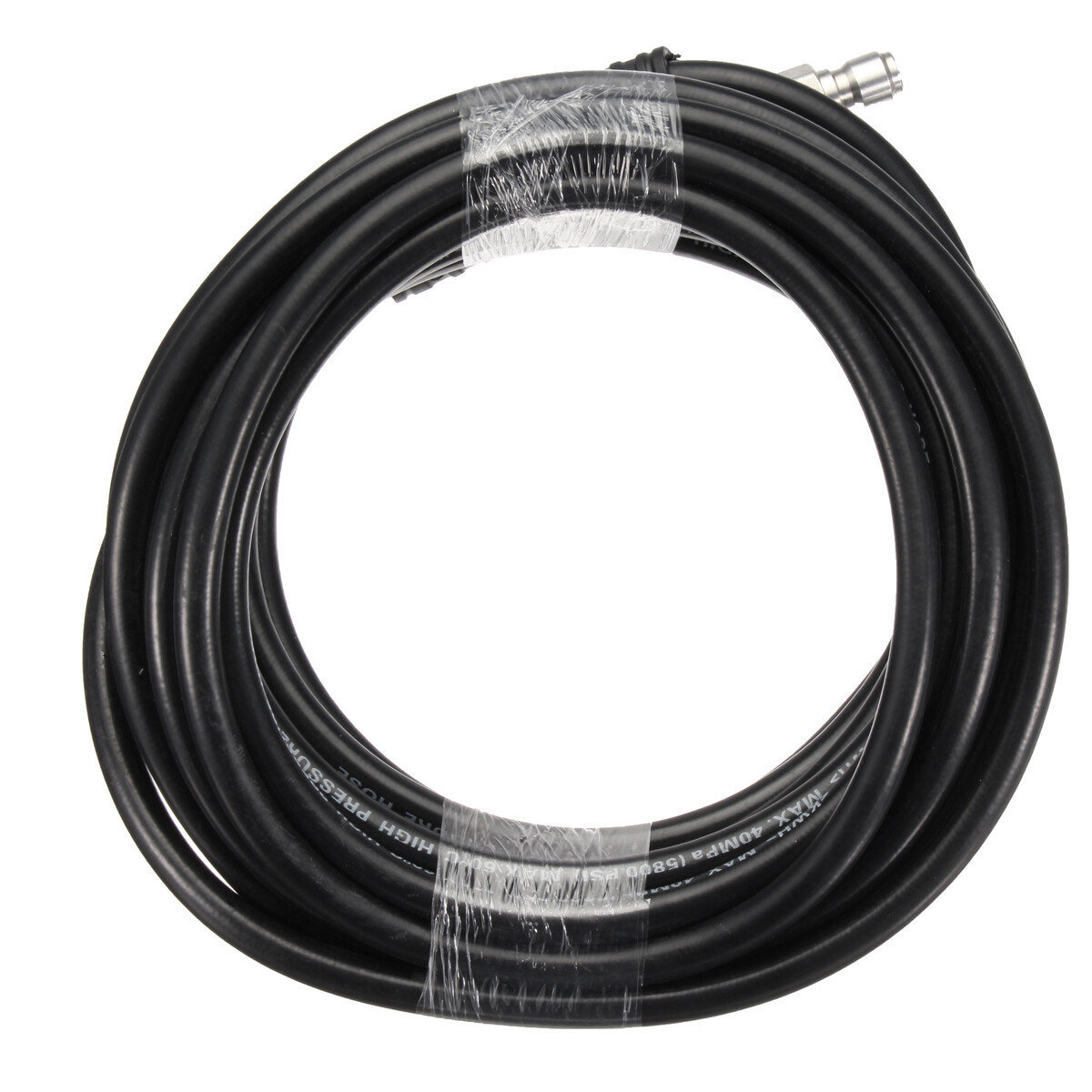 33FT 5800PSI Replacement Extension High Pressure Washer Hose 3/8″ Quick Connect
