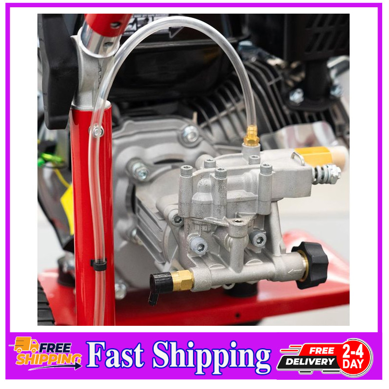 Hourleey 3/4 Inch Shaft Horizontal Pressure Washer Pump 3400 PSI 2.5 GPM Replace