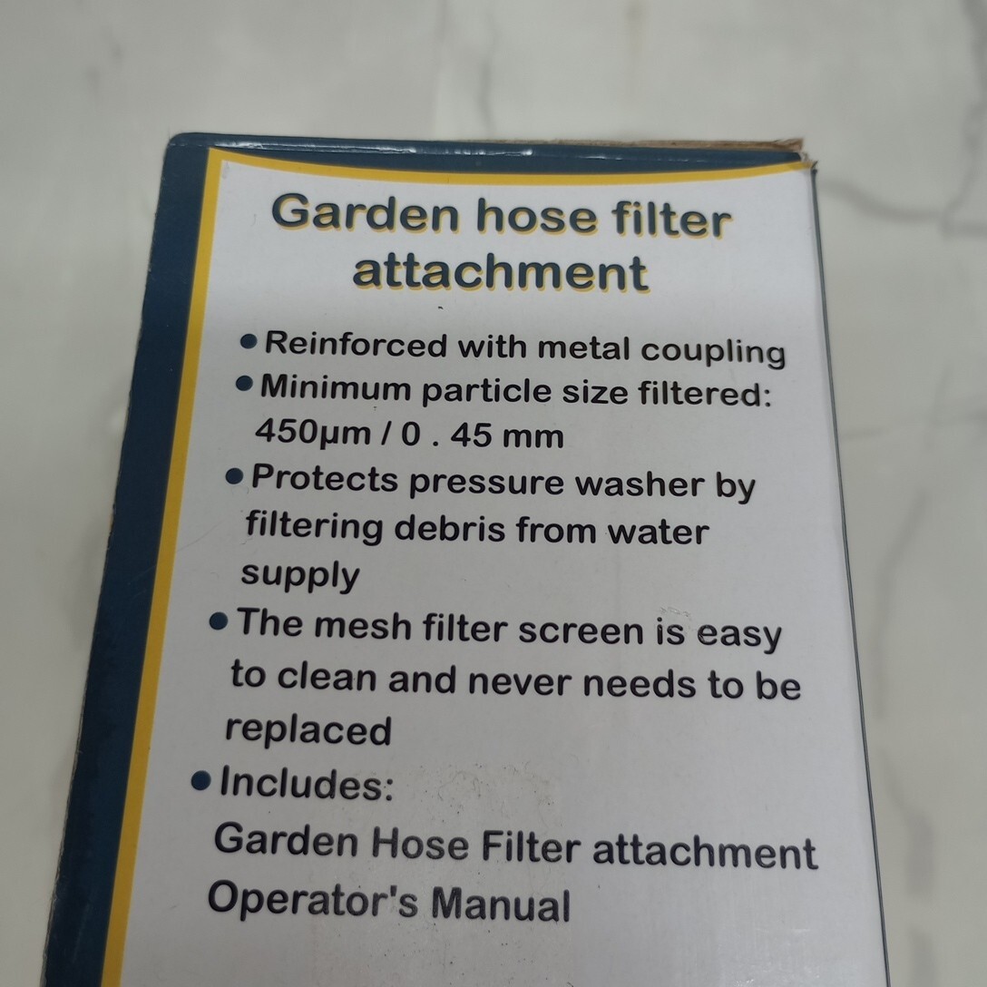 Universal Sediment Filter Attachment Fit Garden Hose Twinkle Star