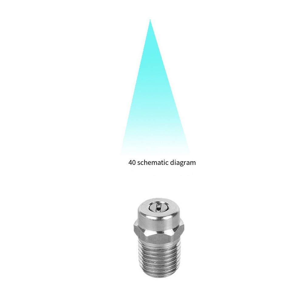 40�� High-Pressure Cleaner Fan-Shaped Nozzle Floor Cleaning NPT 1/4″ 30/35/40mm