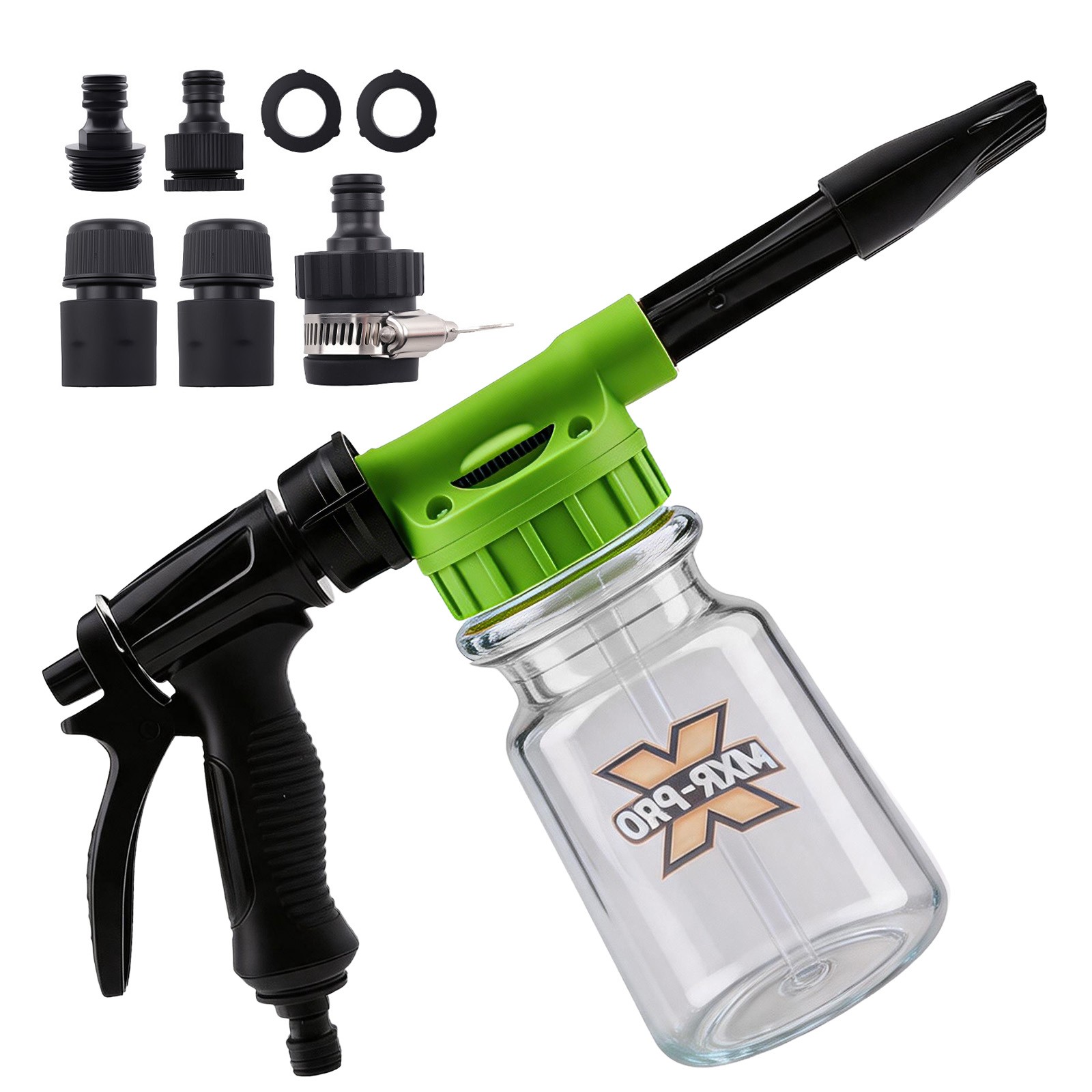 1L Foam Cannon Adjustable Soap Gun for Car Wash Garden Hose Connector Kit