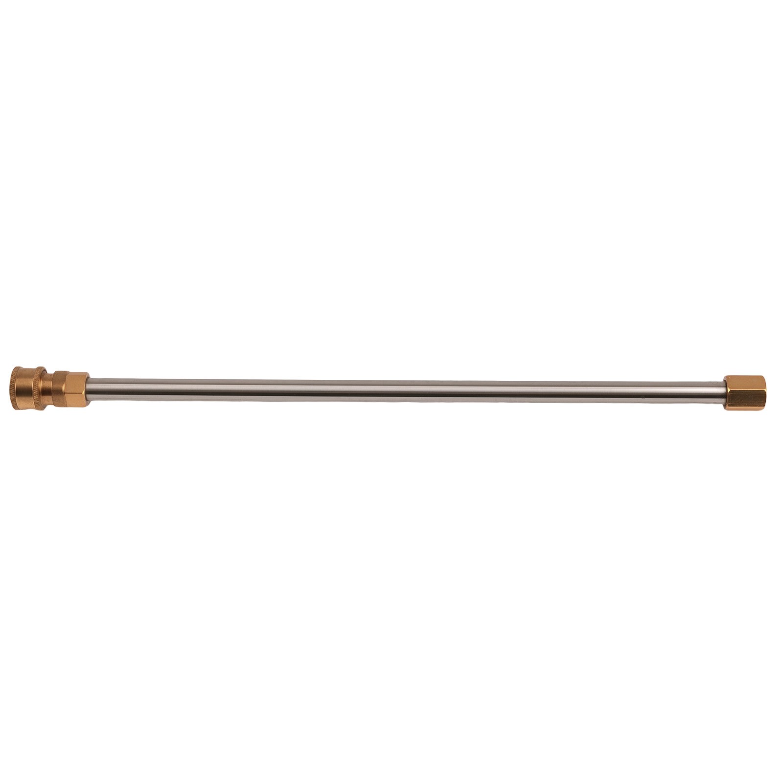 8FT Pressure Washer Extension Pole 4000PSI 6 Tips Curved Wand Cleaning Rod Set
