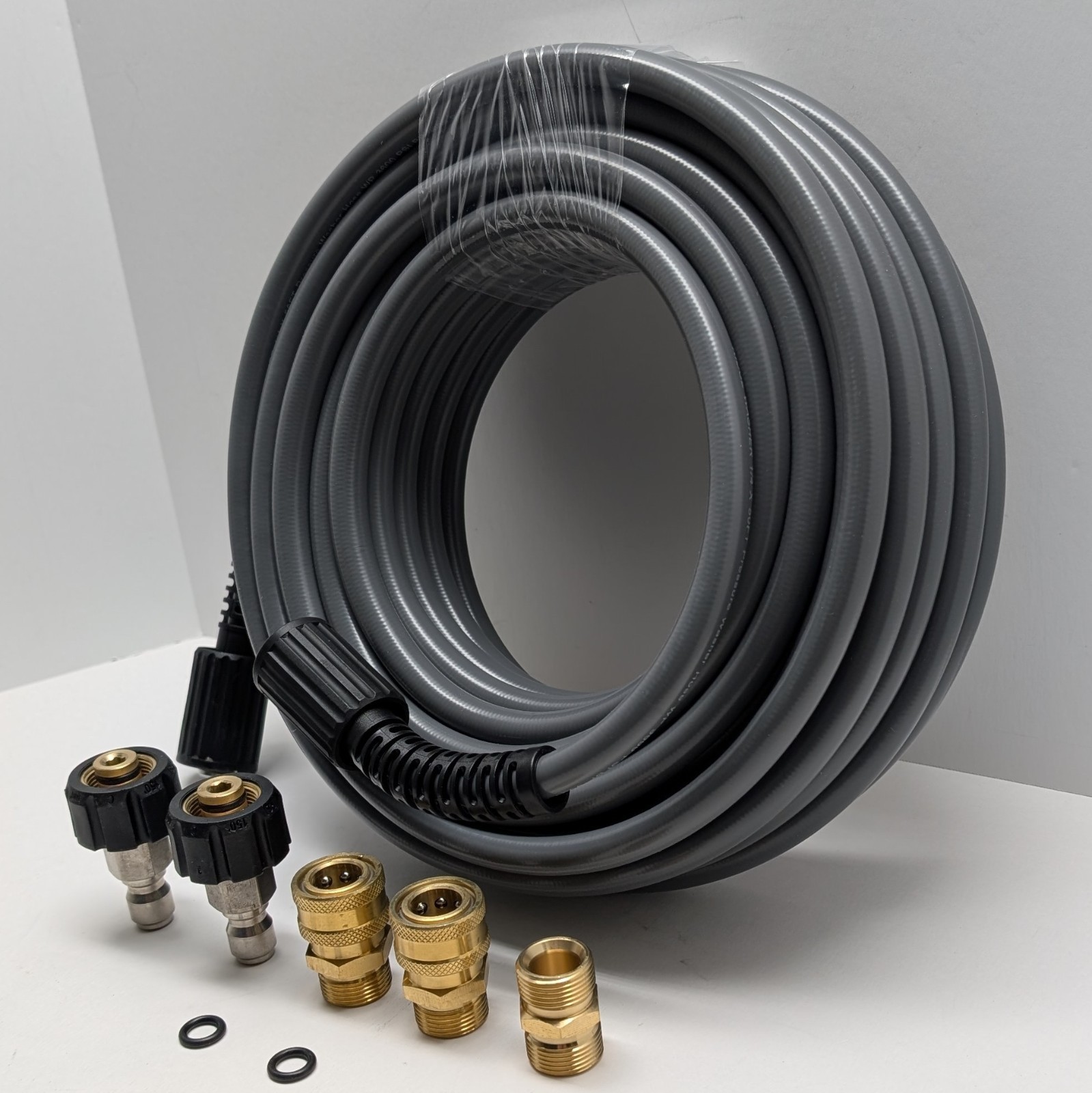 RIDGE WASHER Pressure Washer Hose 50 FT, 1/4 Inch for Most with M22 14mm Fitting