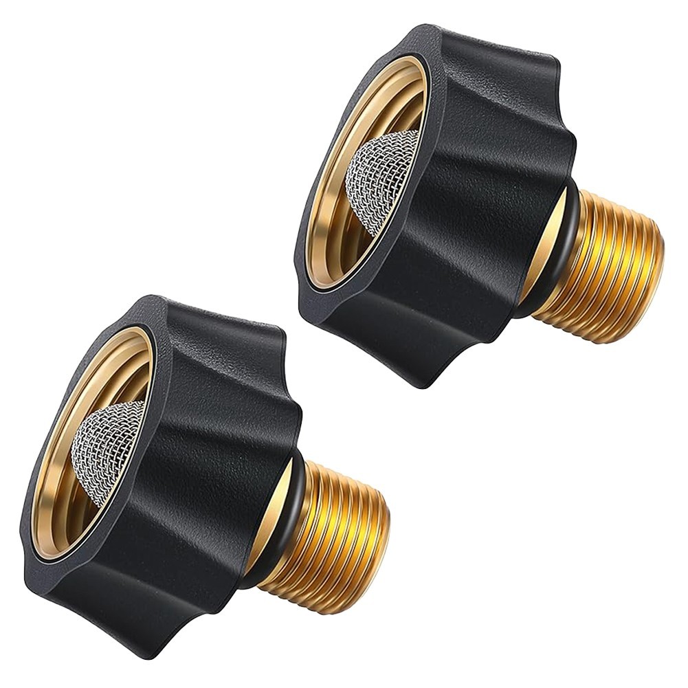 2pcs Pressure Washer Hose Adapters for Easy Connection with Low Pressure