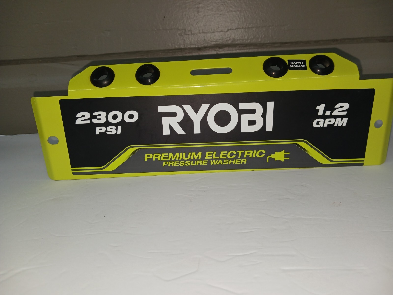 Ryobi OEM Part. Face Panel Assembly RY142300VNM Corded 2300psi Pressure Washer