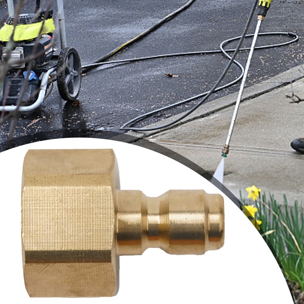 1/4 Inch Quick-Release Connector Coupler Fitting/For High Pressure Washer & Hose