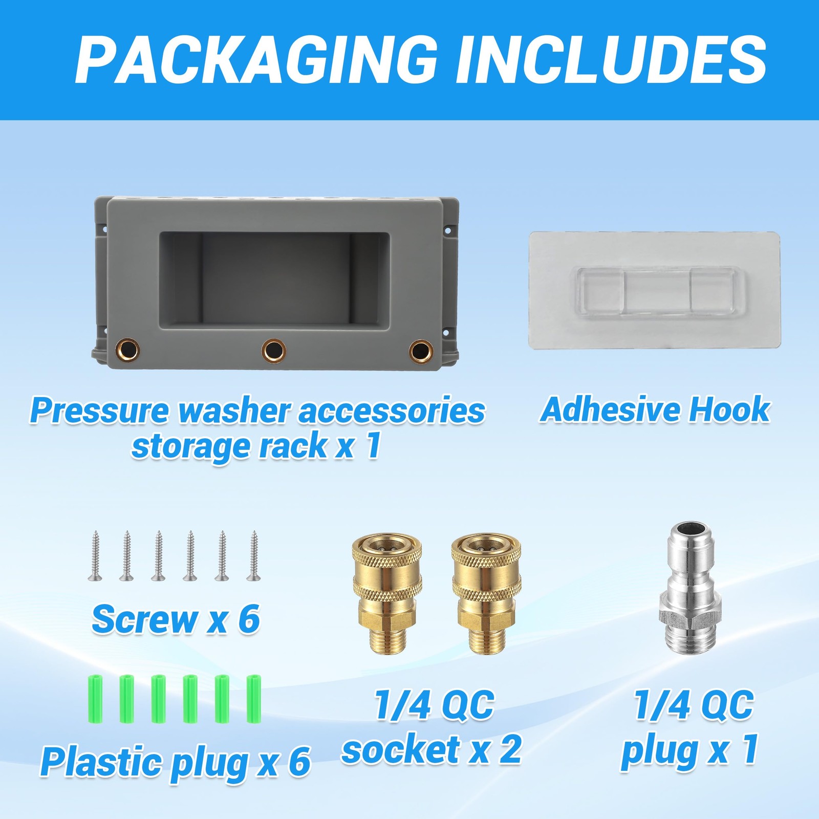 Pressure Washer Gun Holder, Foam Cannon Holder