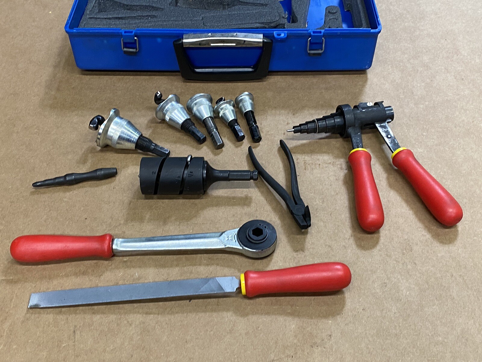 Kauno Koskinen Pipe Tube Expander Tool Kit Made In Finland 1” 3/4” 5/8” 1/2” 3/8