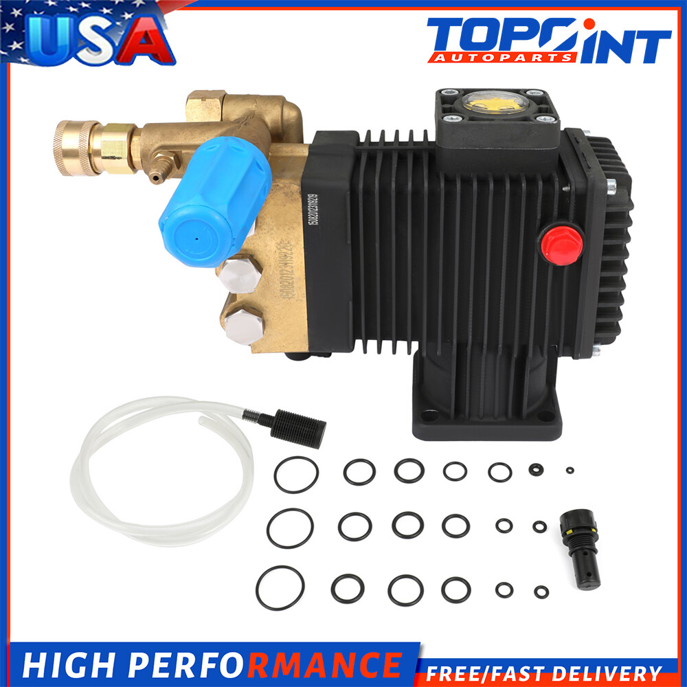 3000 PSI Pressure Washer Replacement Pump 3/4″ Horizontal Shaft Brand New