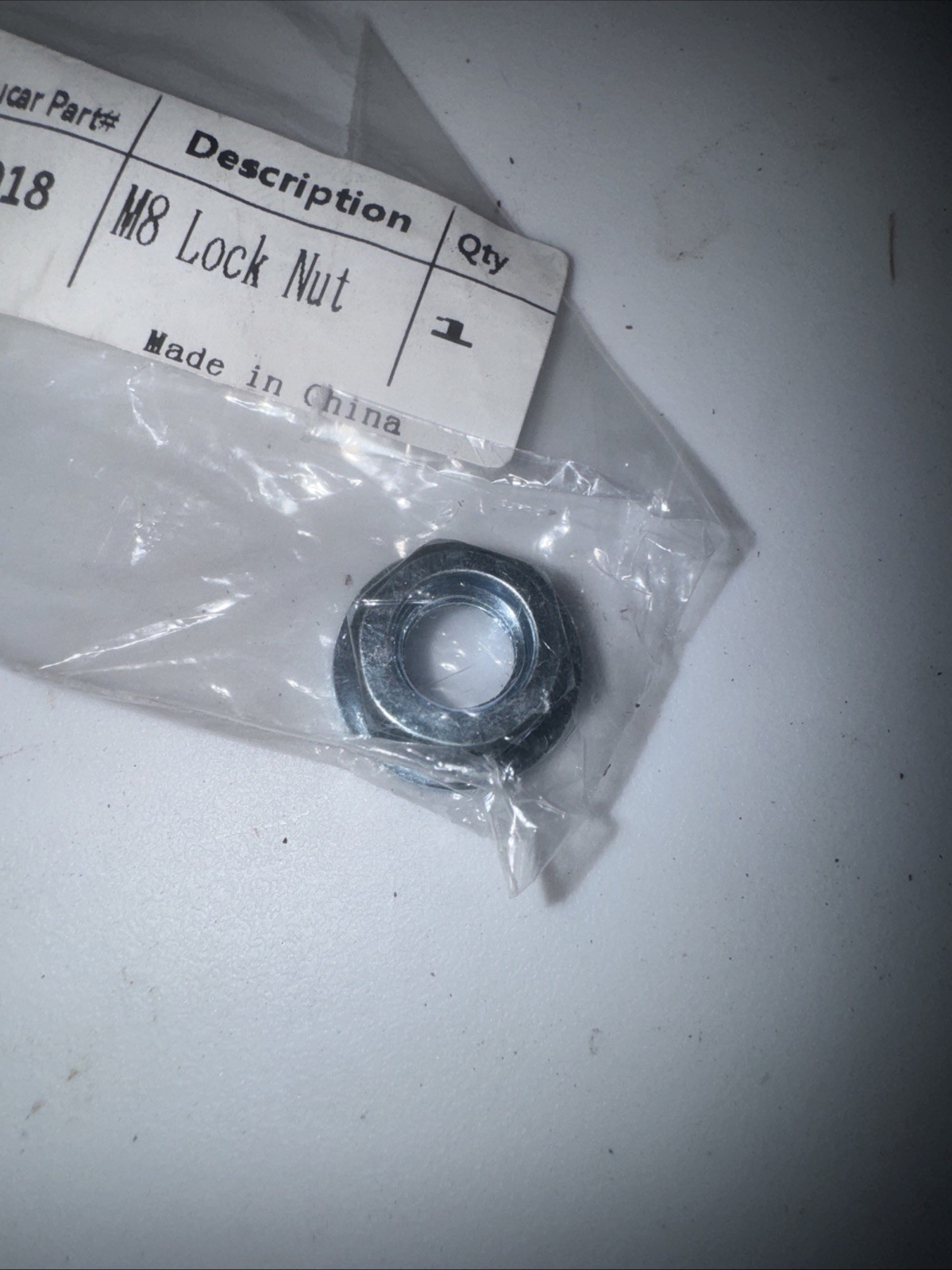 Set Of 4 Powerhouse Pressure Washer M8 Locknuts NSTP 795563